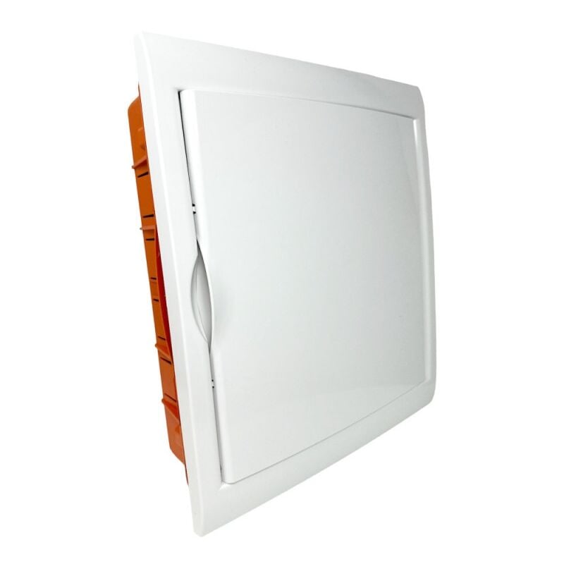 FAEG - Coffret encastrable 24 modules FG14624 | Porte blanche | IP40 | Rail DIN | CEI EN 60670