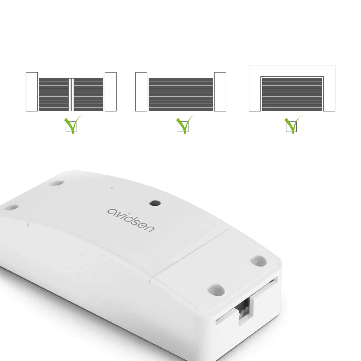 AVIDSEN - Modulo Wi-Fi Cancelli e Garage HomeGate 127041 | Tutte le Marche | App Smartphone | Controllo Remoto