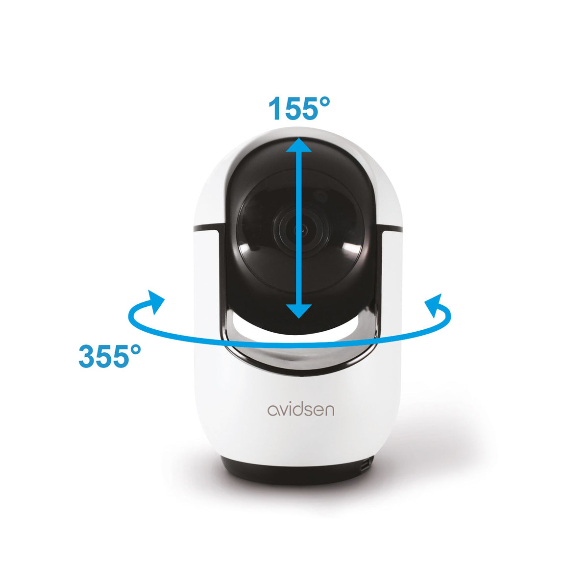 Avidsen HomeCam Prim 2.5K 127158 Indoor Motorized IP Camera