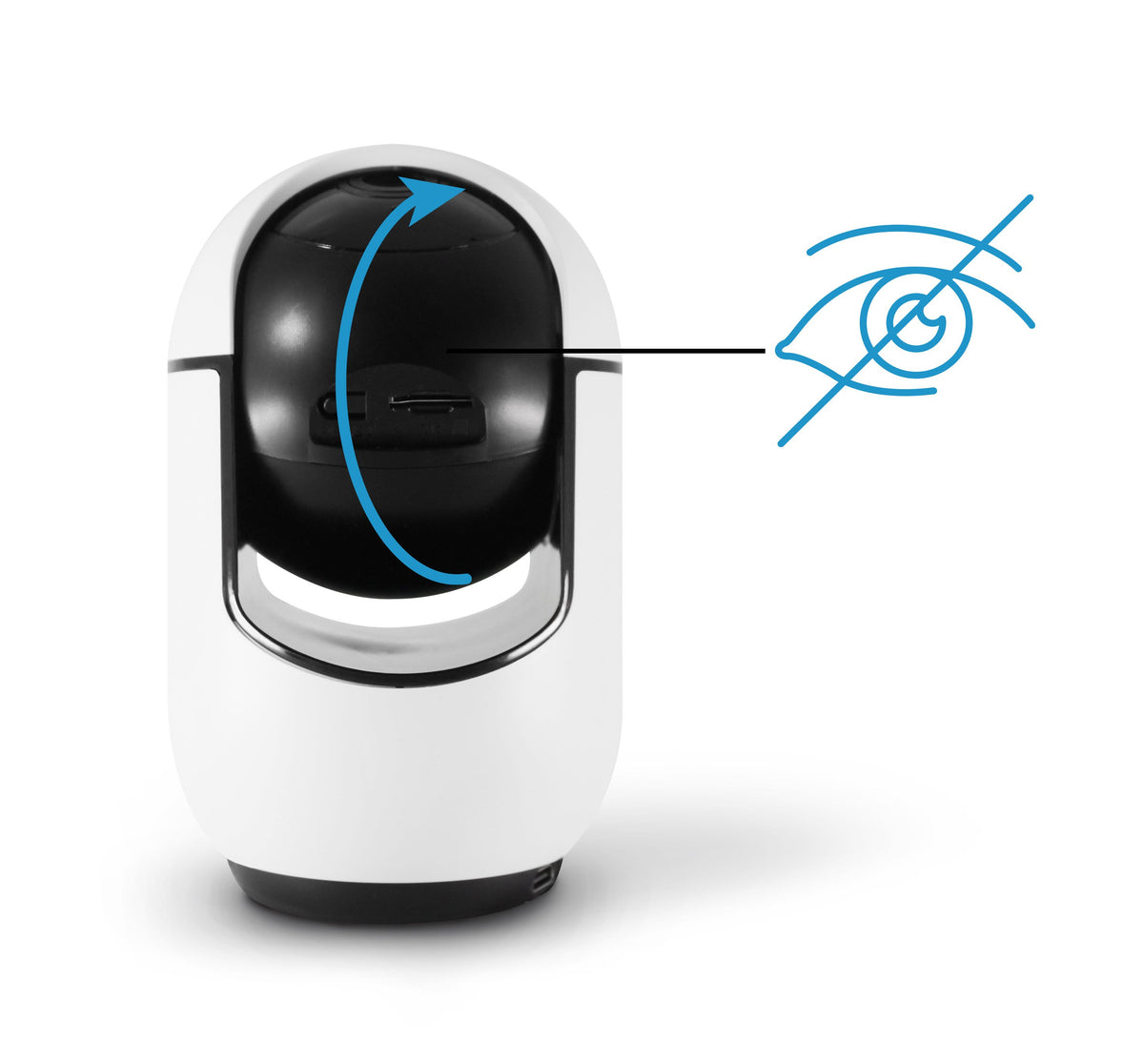 Avidsen HomeCam Prim 2.5K 127158 Indoor Motorized IP Camera