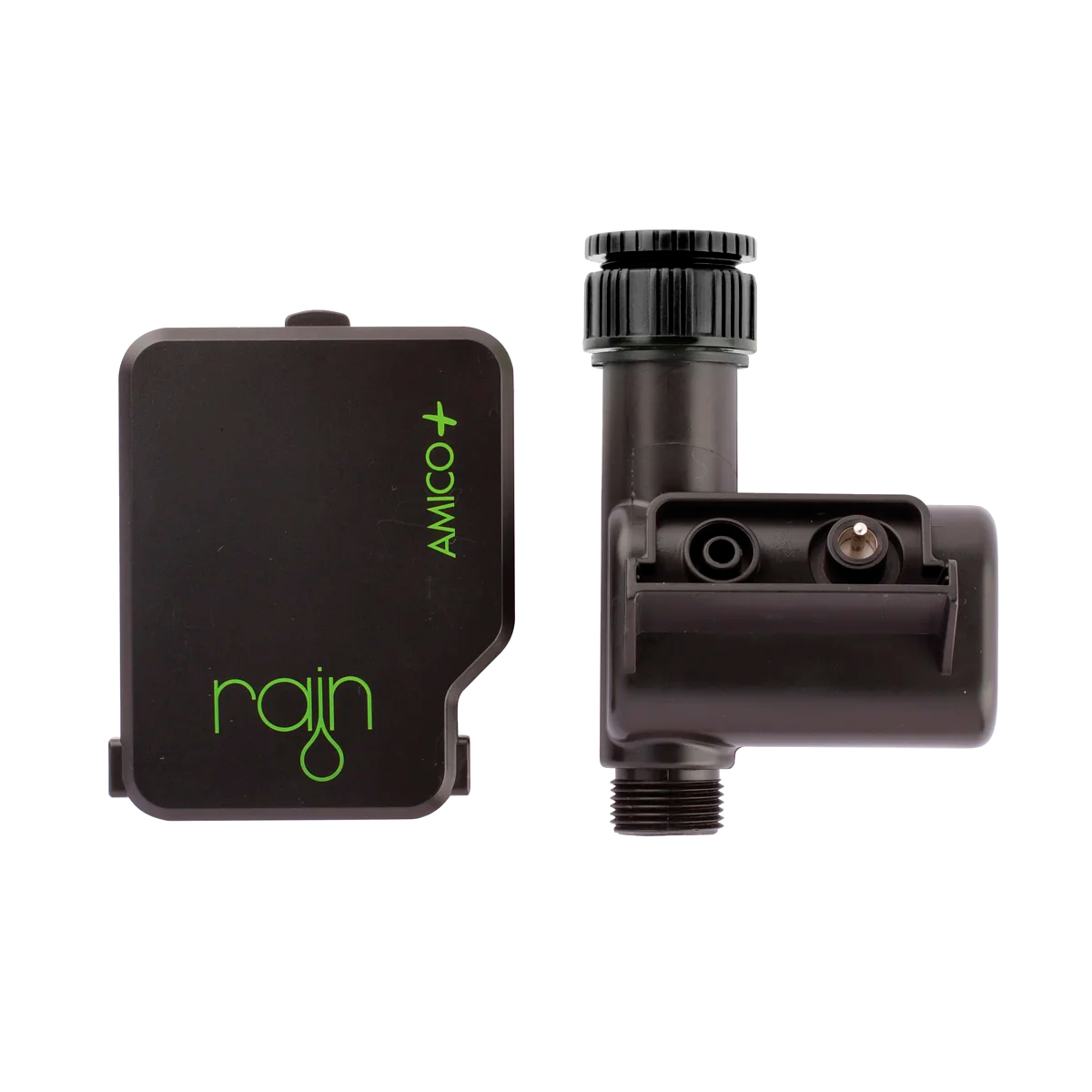 RAIN - Programmatore Irrigazione AMICO+ | 1 Zona | Batteria | Display 3" Retroilluminato | 1-6 Bar