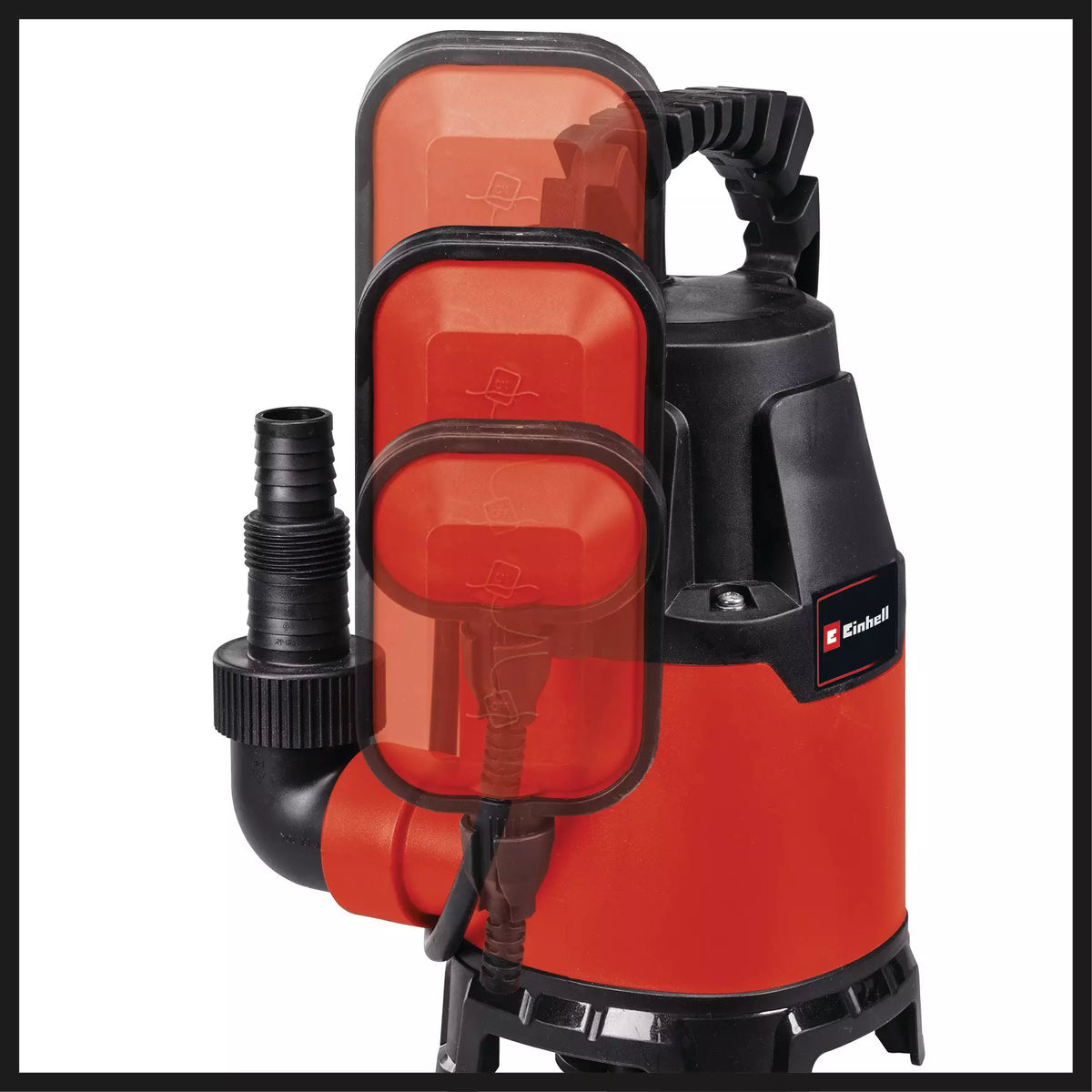 EINHELL - Elettropompa Drenaggio Acque Sporche GC-DP 3325 4181530 | 330W | 9500 L/h | Prevalenza 6m | Corpi Estranei Ø25mm