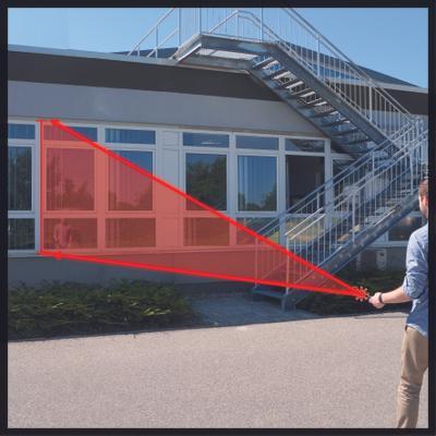 Misuratori di distanza laser TC-LD 50 metri - Einhell