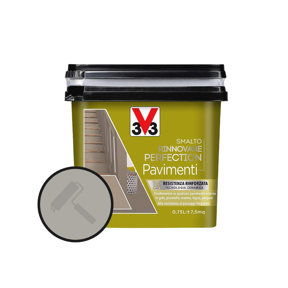 V33 - Smalto Rinnovare Perfection Pavimenti | Tecnologia Ceramica | Piastrelle Marmo Gres Parquet | 5 Colori