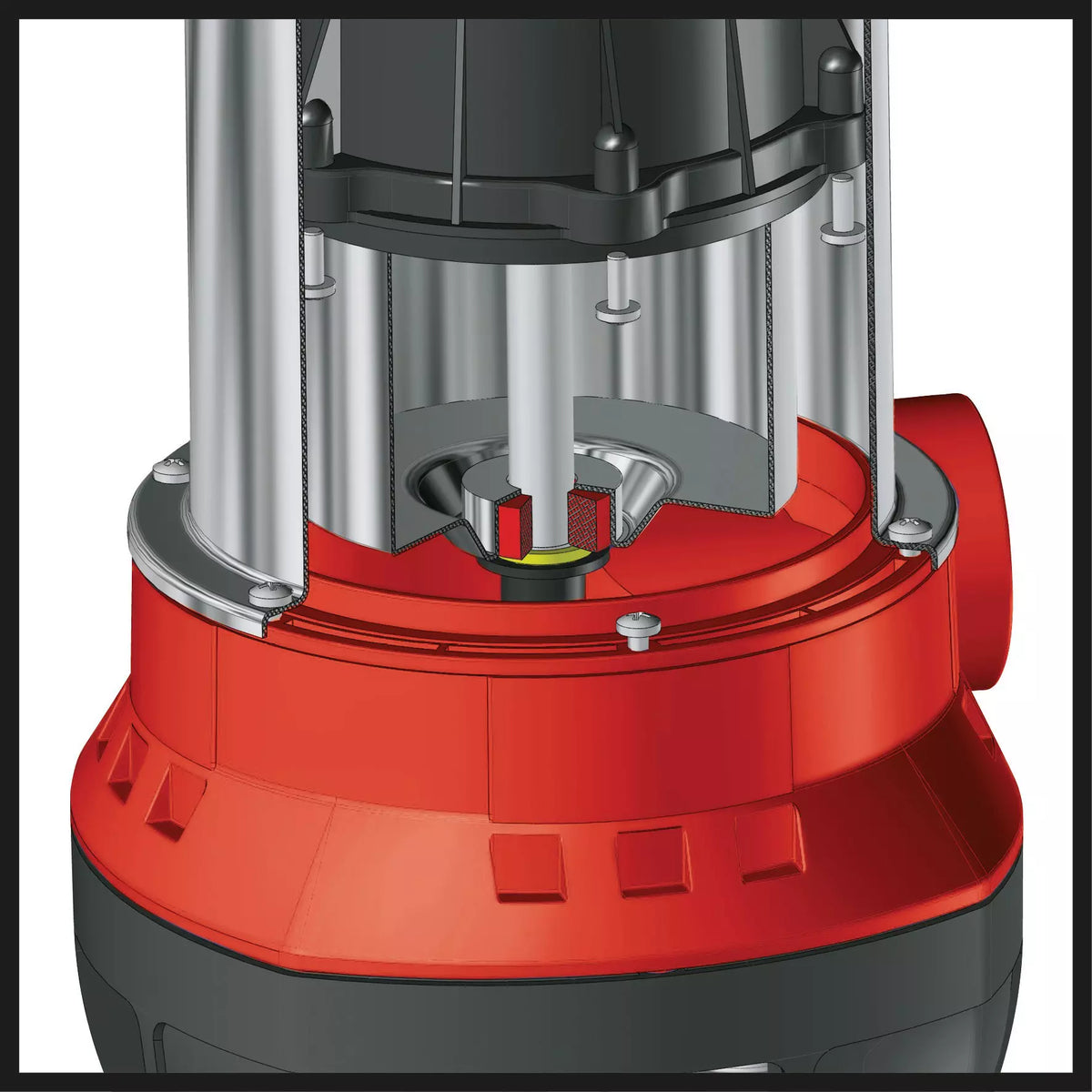 EINHELL - Elettropompa Drenaggio Acque Sporche GC-DP 3325 4181530 | 330W | 9500 L/h | Prevalenza 6m | Corpi Estranei Ø25mm