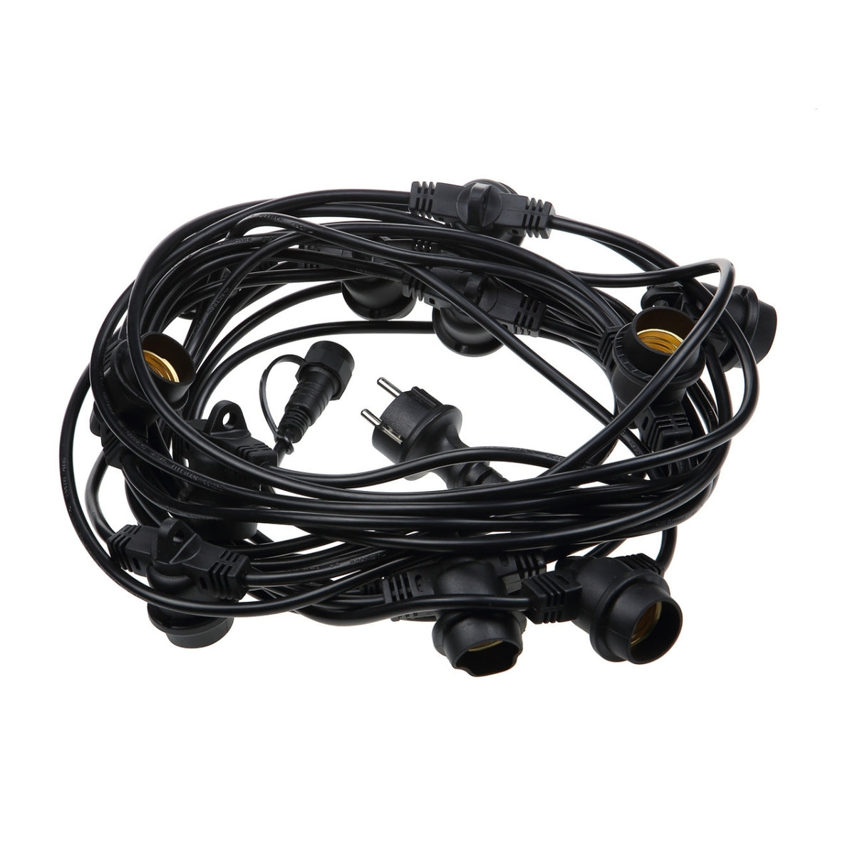 AlcaPower Catena Luminosa da Esterno con 10 Lampadine Incluse