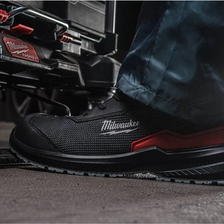 Milwaukee Flextred Black S1PS Sicherheitsschuhe | Leicht, flexibel, atmungsaktiv | Europäische Zertifizierung