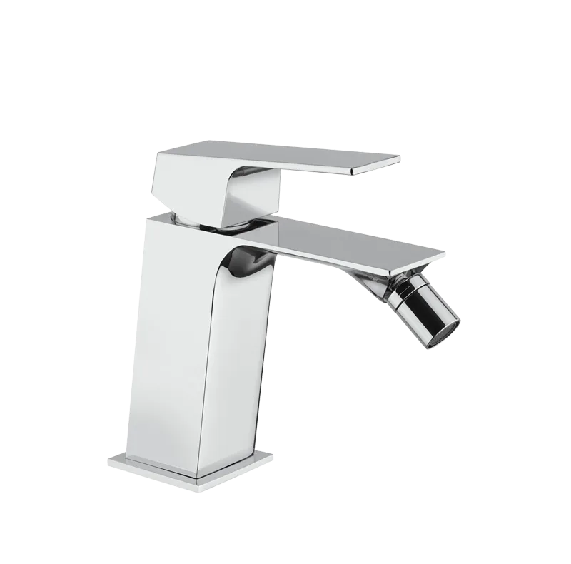 Mamoli Chrome Finish Bidet Mixer with Blade Waste