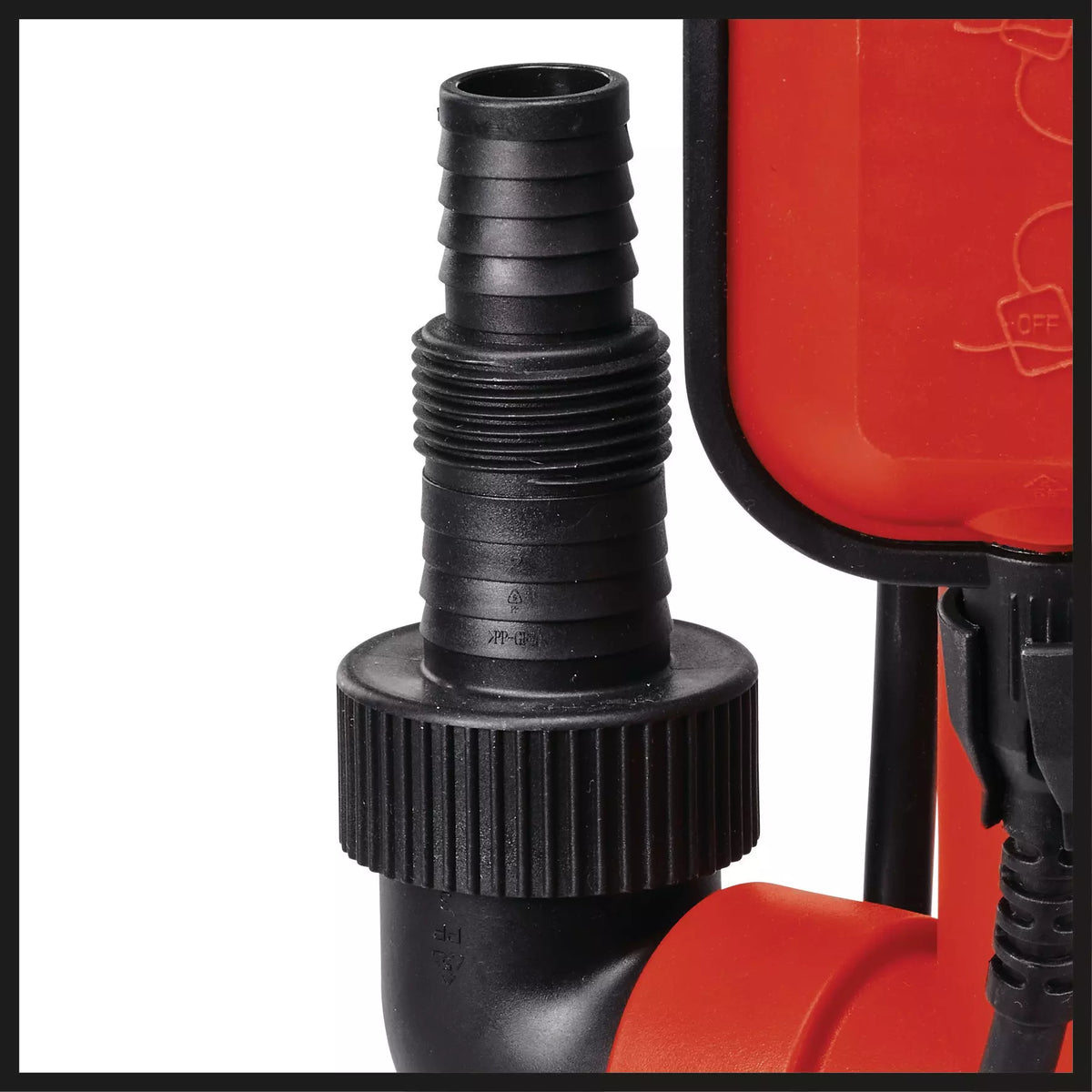 EINHELL - Elettropompa Drenaggio Acque Sporche GC-DP 3325 4181530 | 330W | 9500 L/h | Prevalenza 6m | Corpi Estranei Ø25mm
