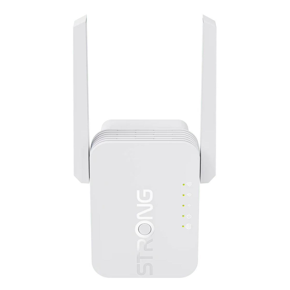 STRONG - Repeater Wi-Fi Universale 300S | 300 Mbps | 2,4 GHz | 2 Antenne | LED Segnale | WPA2-PSK