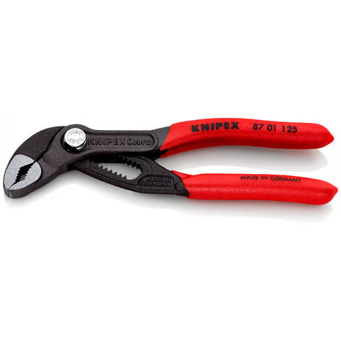 KNIPEX - Cobra Pinza Regolabile per Tubi e Dadi | Acciaio Cromo Vanadio | Autoserrante | 125-300mm | 61 HRC