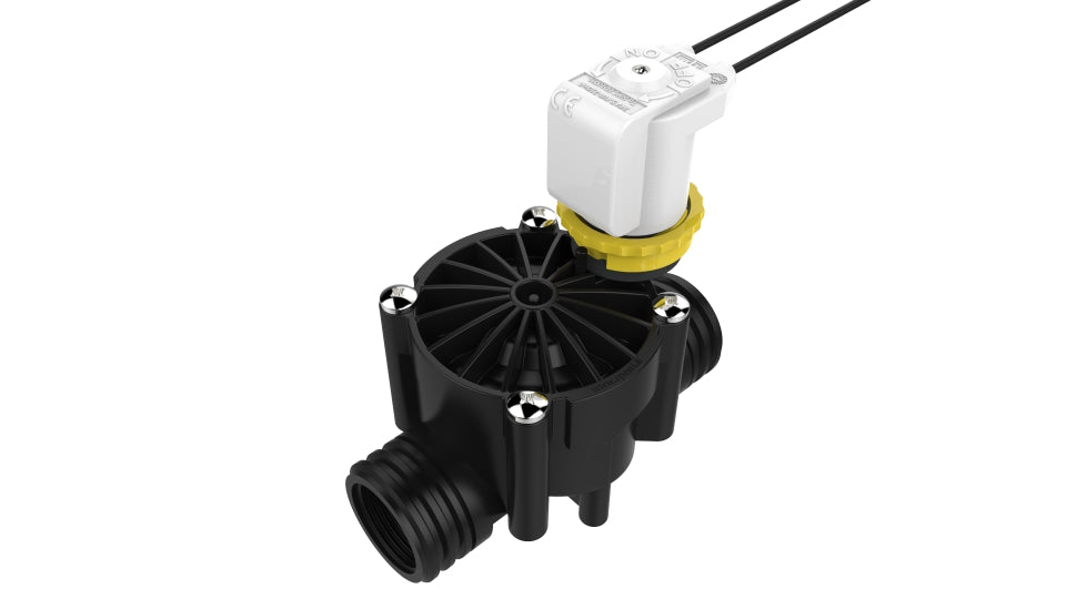 RPE - Elettrovalvola Irrigazione 1'' NC 702733 | 24V AC | Solenoide Baionetta | PA66 Fibra Vetro | 0,5-10 bar