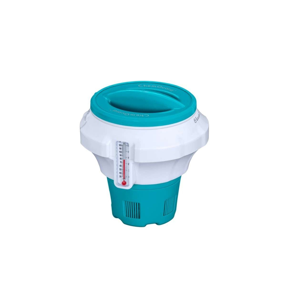 BESWAY - Dosatore Galleggiante Cloro e Bromo 58701 | Termometro Integrato | Sicurezza Bambini | Piscina