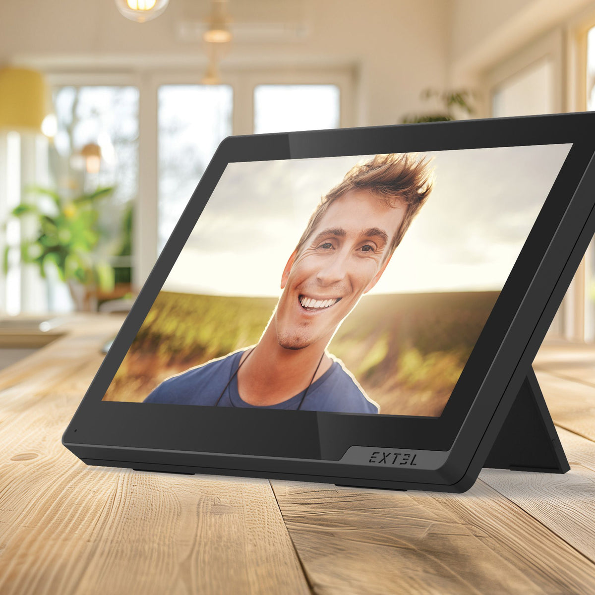 EXTEL - Videocitofono Wireless Connesso Wave 3 | Wi-Fi | Impronta Digitale | QR Code | App ExtelConnect | 350m | SKU 720337