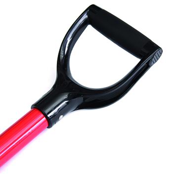 SandriGarden - Badile a Punta Acuta SG-B10A 72110-10 | Manico Fibra di Vetro 104cm | Acciaio Carbonio | Impugnatura D PP