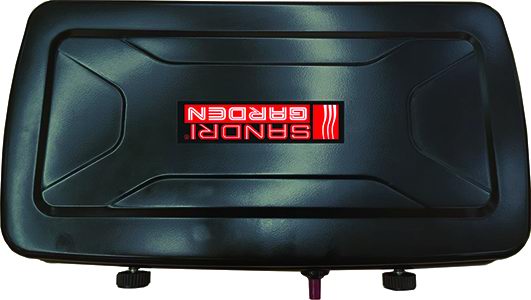 SANDRIGARDEN - Fornello a Gas Portatile 2 Fuochi Florida | 2 x 1,2 kW | Accensione Piezo | Propano/Butano G30-G31