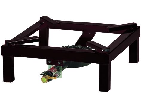 SANDRIGARDEN - Fornellone Standard a Gas | Bruciatore in Ghisa | Base Acciaio | G30/G31 | 30x30 o 40x40 cm