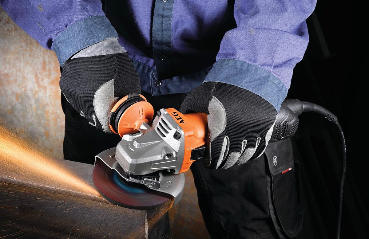 AEG Winkelschleifer WS 10-115S | 1000W | 115mm Scheibe | Antivibration | Ergonomischer Griff