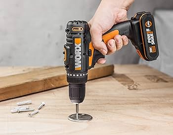 WORX WX101 – 20V Akku-Bohrschrauber | 2 Akkus + Tasche