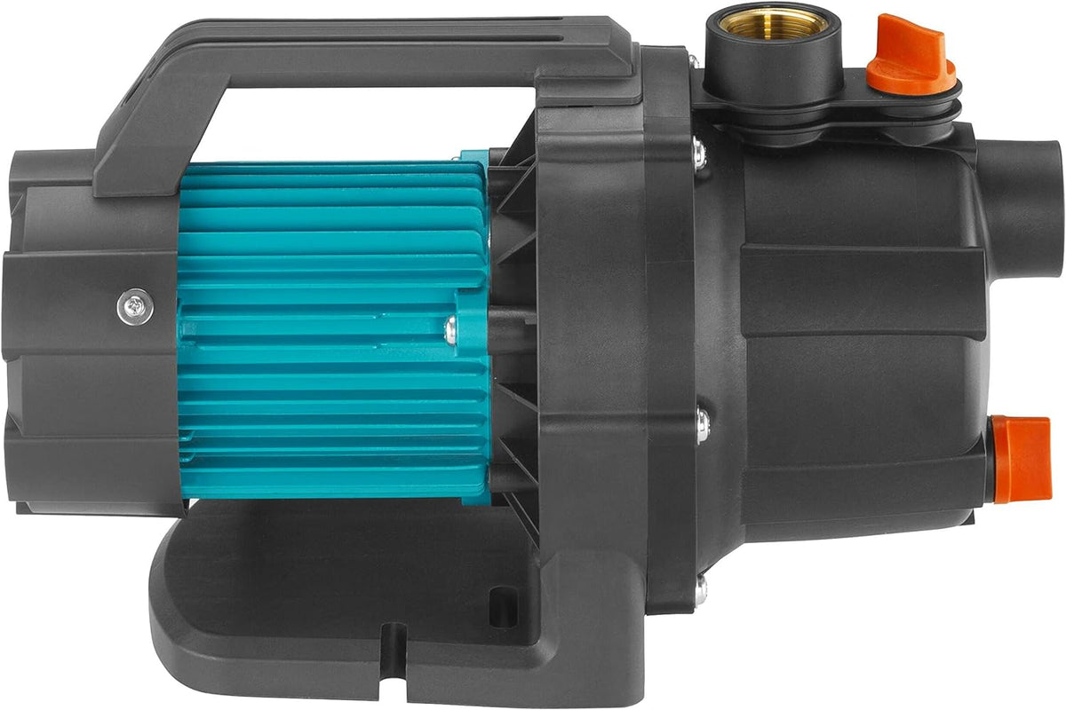 GARDENA - Pompa da Giardino 3000/4 Basic | 600W | 3000 l/h | 3,5 bar | Albero Inox | Sistema GARDENA