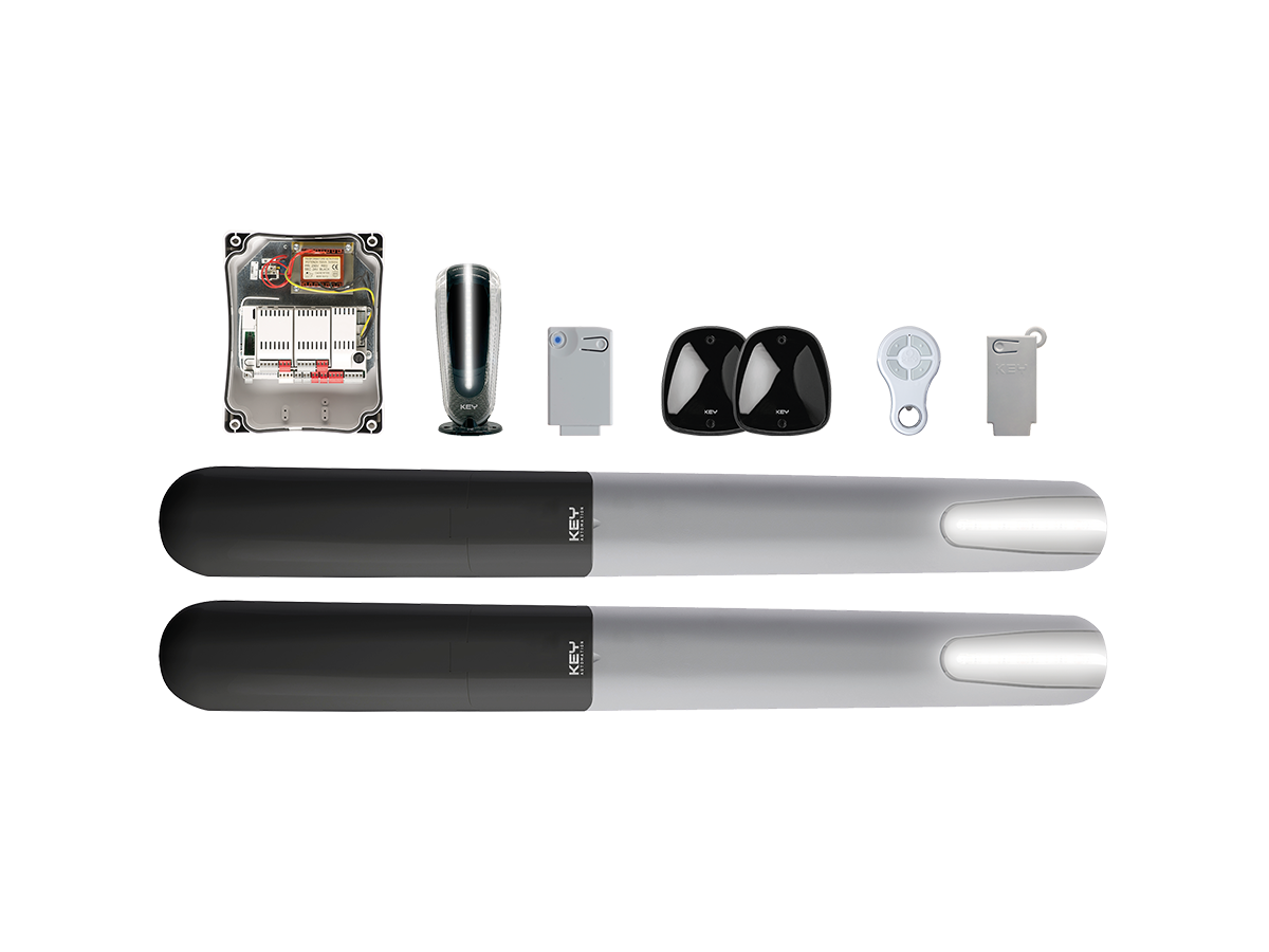 Key Automation Kit connected for swing gates up to 3 m 24V - 900KRAY2524EK