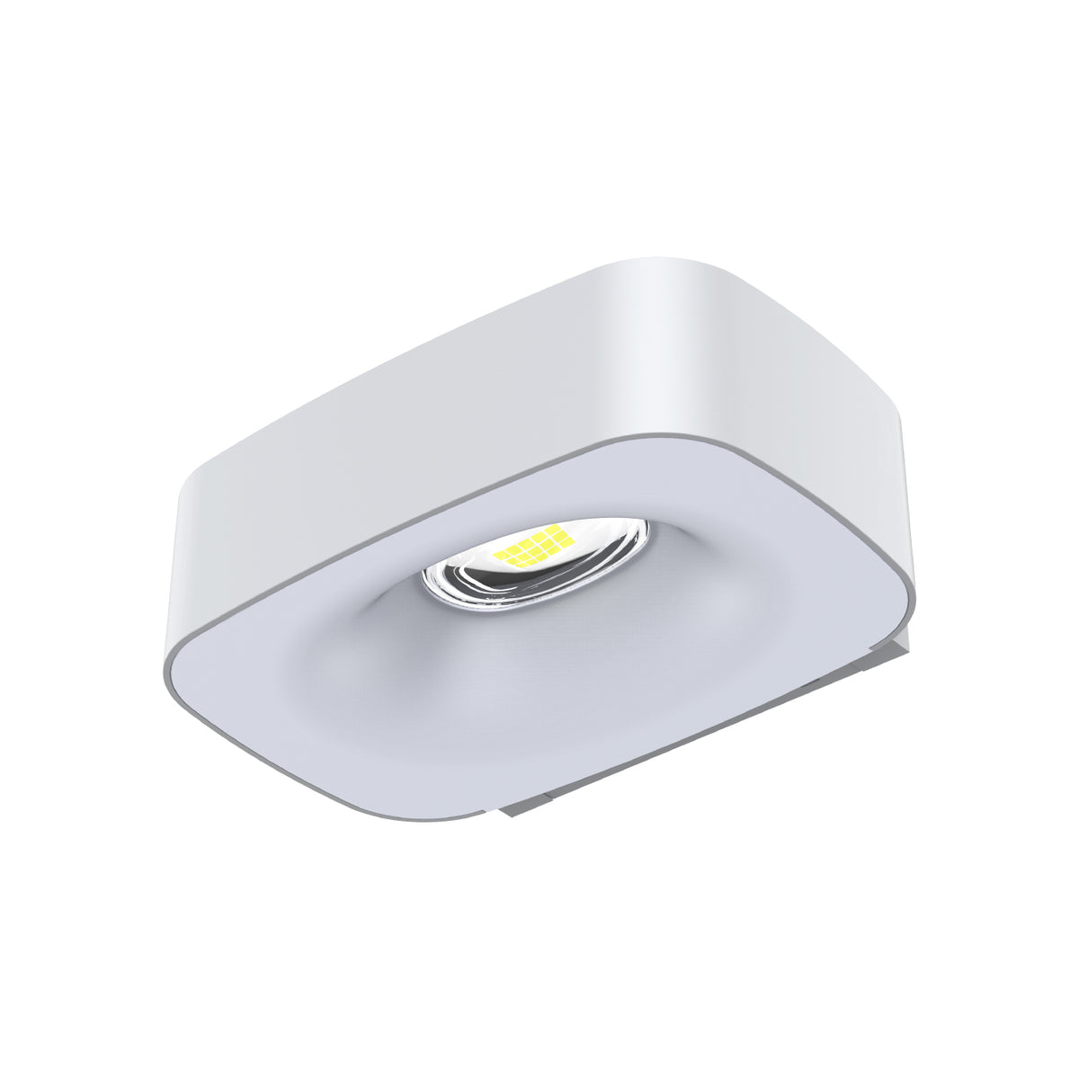 ALCAPOWER - LED Solare da Parete Bidirezionale 929612 | 700lm | 4000K | IP65 | Crepuscolare | 21 LED SMD