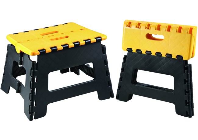 VIGOR 96780-08 – Sgabello Pieghevole LELLO Salvaspazio | Plastica Resistente | Portata 120kg | Multiuso