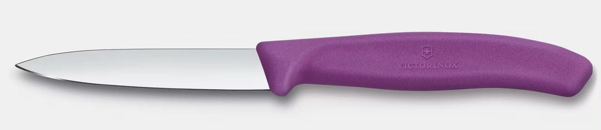VICTORINOX - Spelucchino Swiss Classic 6.7601 | Lama Liscia 8cm | Punta Appuntita | Lavastoviglie | Garanzia a Vita