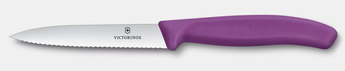 Victorinox Paring Knife - 10 cm Wavy Blade Vegetable Knife