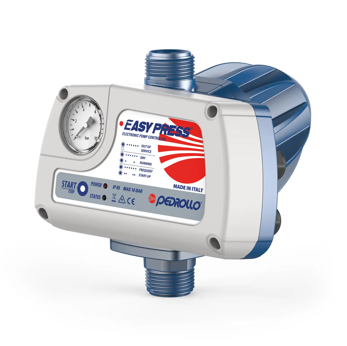 Pedrollo Presscontrol EASYPRESS 2,2 BAR Regolatore pressione elettronico | IP65 | Fino a 2HP | 230V