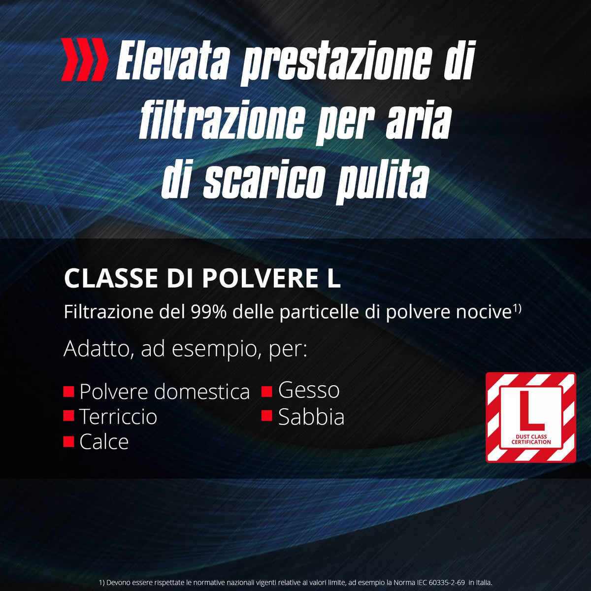 EINHELL - Aspiratore Solidi e Liquidi TE-VC 2025 SACL | 1200W | 25 L Inox | Classe L | HEPA | Presa Automatica