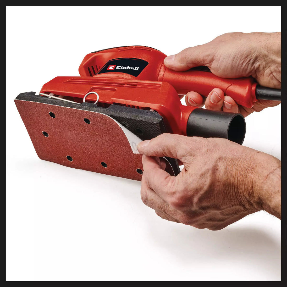 Einhell - TC-OS 1520 Orbital Sander | 150W | Hook-and-loop Fastener | 3 Sanding Sheets