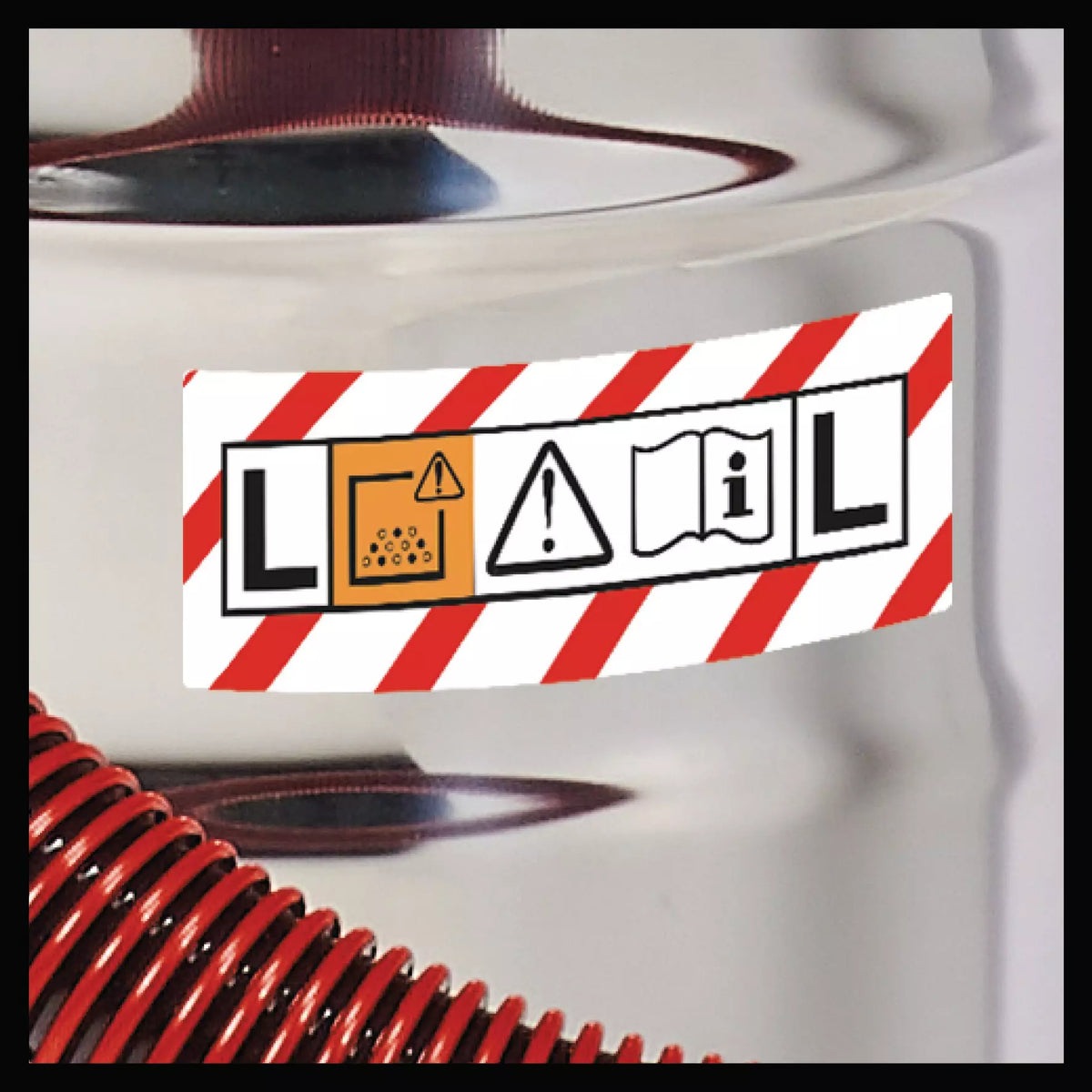 EINHELL - Aspiratore Solidi e Liquidi TE-VC 2025 SACL | 1200W | 25 L Inox | Classe L | HEPA | Presa Automatica