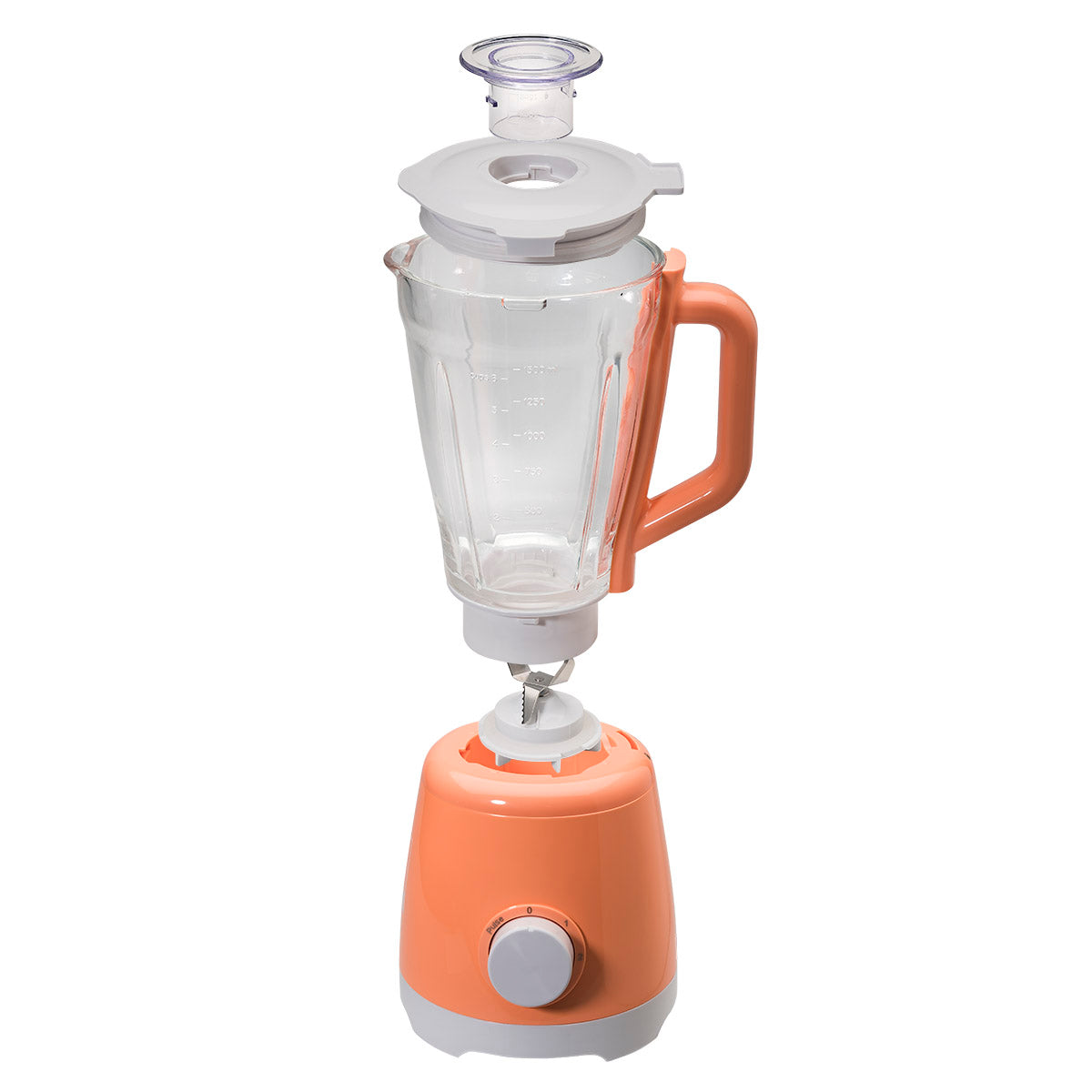 BIMAR - Frullatore Brocca in Vetro PMS350 | 1,9L | Lame Inox | Funzione Pulse | 3 Velocità