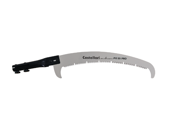 Castellari - PO35 PRO Pole Saw | 35cm Curved Blade | Hard Chrome | Oval Shank | Professional