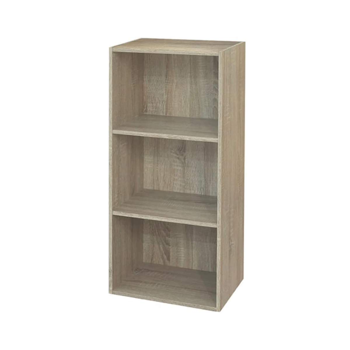 Libreria Componibile Modulare FREE | 3 Ripiani | 42x29x89 cm | MDF Laminato | Impilabile