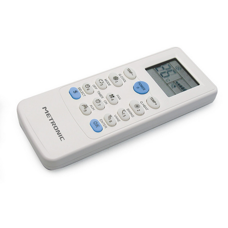 Telecomando Air Silver universale per condizionatori - Metronic