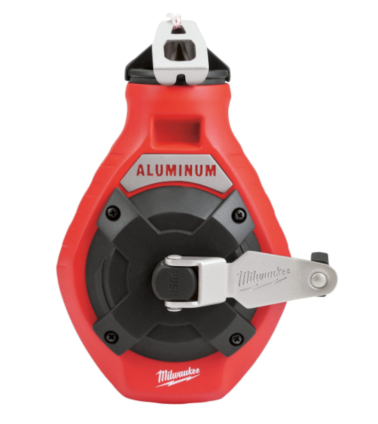 MILWAUKEE - Tracciatore Linea Fine | 30m | Corpo Alluminio | Linea 0,9mm | Riavvolgimento 6:1 | + Ricarica Gesso