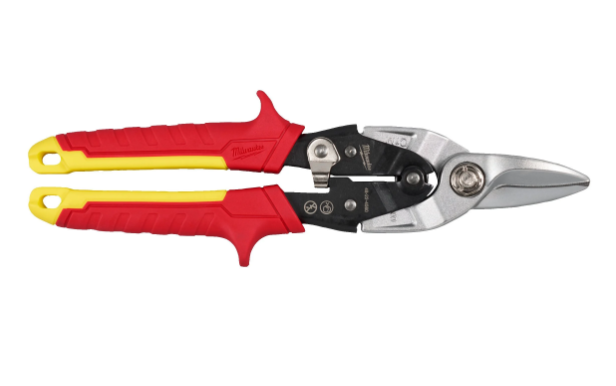MILWAUKEE - Cesoie Doppia Leva Diritte 4932499018 | Taglio Dritto | Giallo | Lamiera