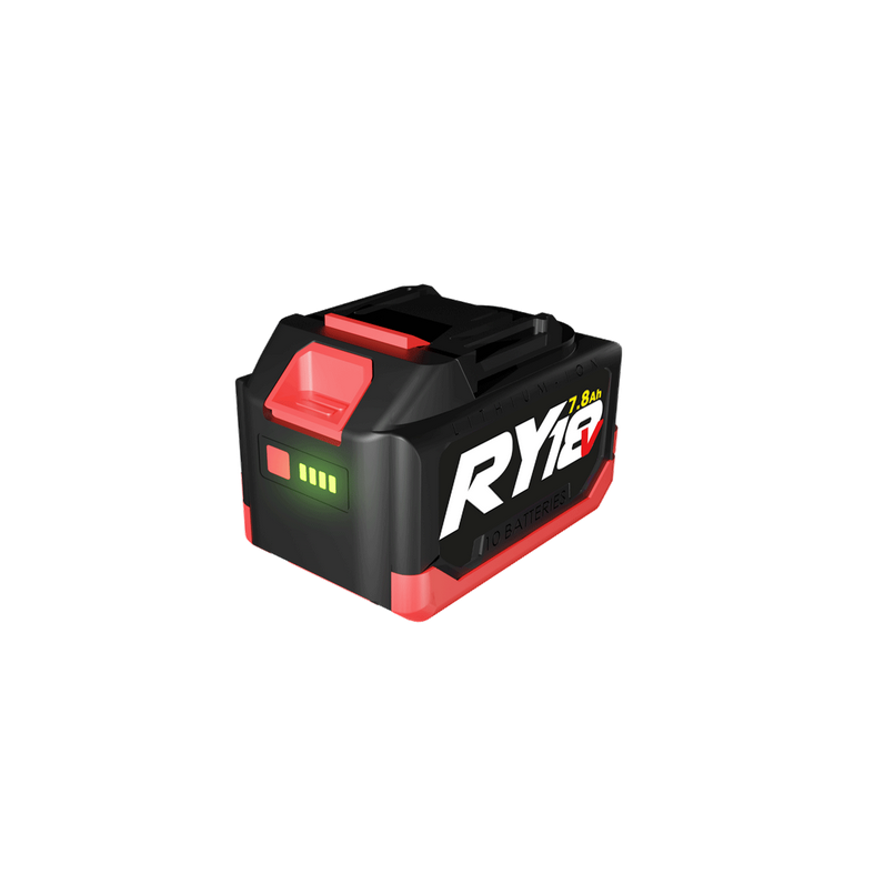 CASTELLARI - Batteria al Litio RY02B | 18V | 7,8Ah | 140Wh | Compatibile 18V e 36V | Indicatore LED