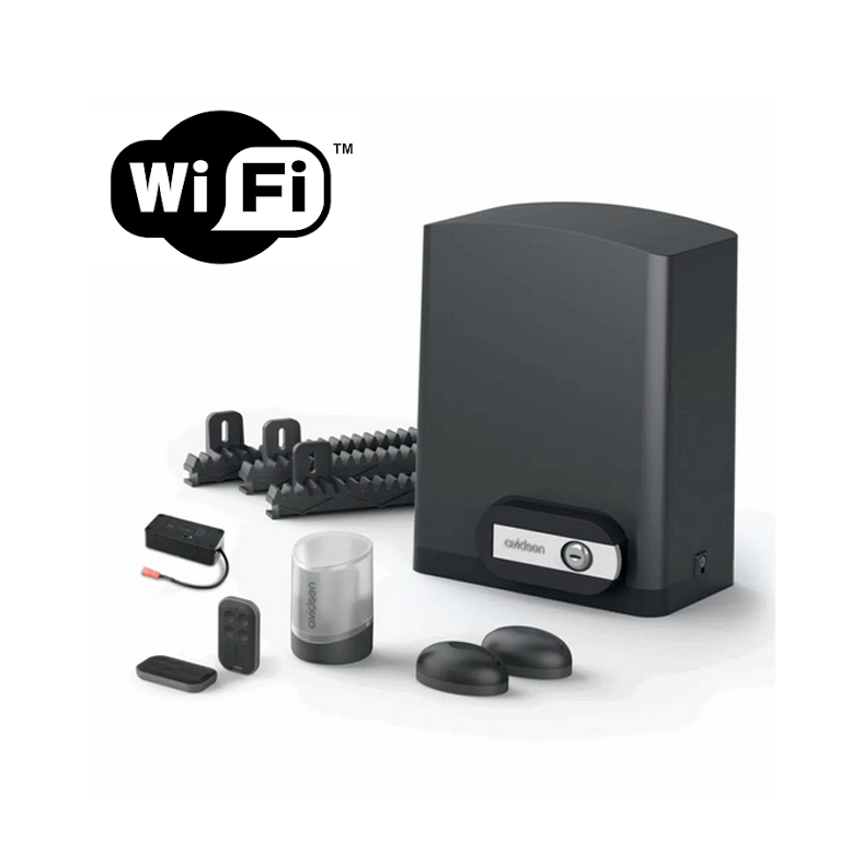 AVIDSEN - Automazione Wi-Fi Cancello Scorrevole Orea Connect 24V 114465 | Ante 8mt / 500kg | App Avidsen Home | Google & Alexa
