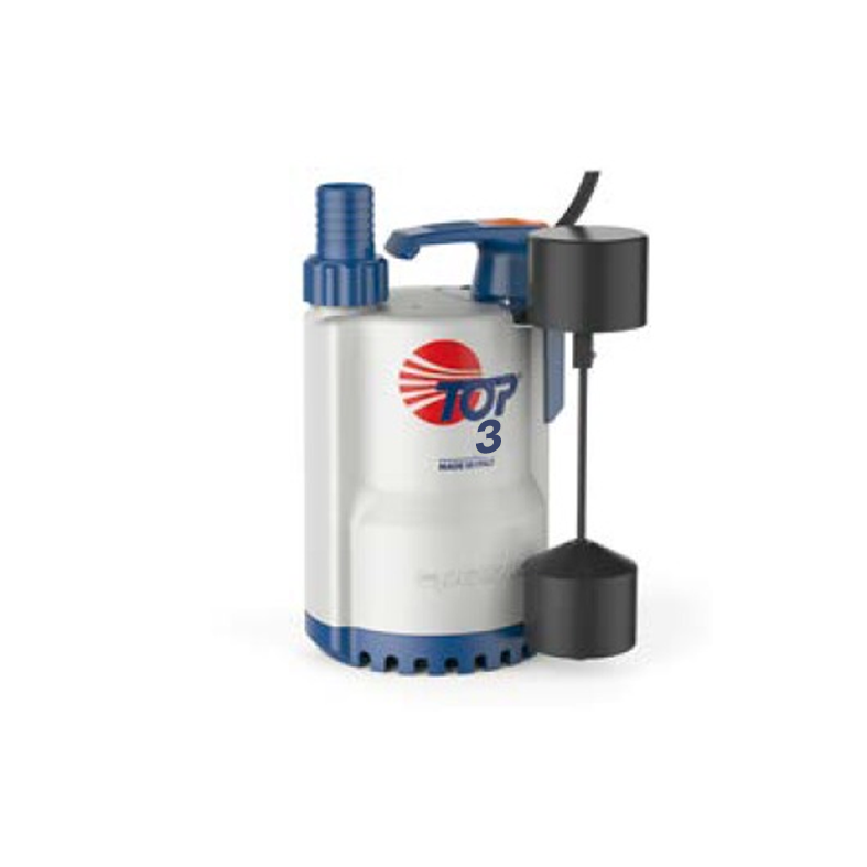 PEDROLLO 0.75HP TOP3 Submersible Electric Pump for Clear Water Drainage