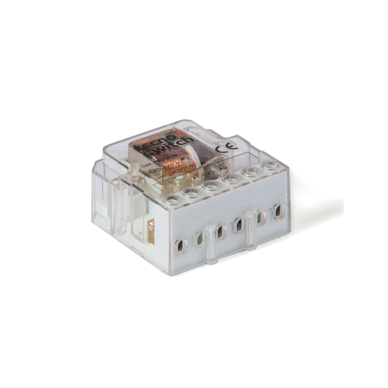 TECNO SWITCH - Relè Meccanico ad Impulsi Commutato RE230CO | 2 Contatti | 230V 50-60Hz | 10A 250Vac