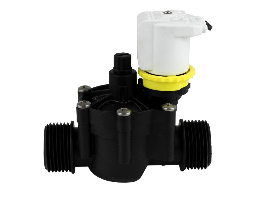 RPE - Bewässerungsmagnetventil mit Durchflussregler NC | Dritte Serie | 3/4'' oder 1'' AG/AG | 24V AC | Niederdruck