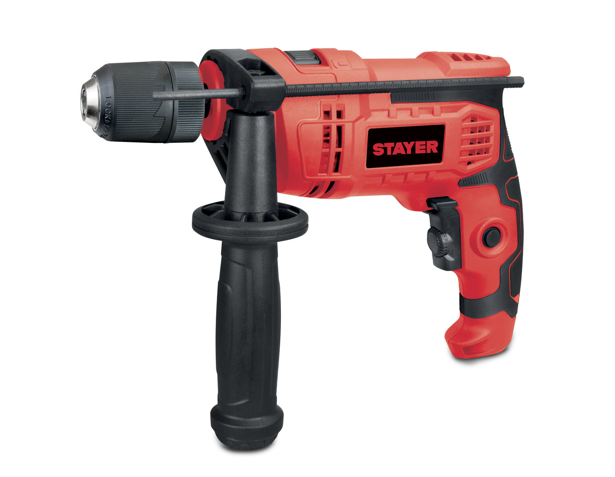 STAYER Trapano Percussione TM 710 BAK | 710W | Mandrino 13mm | 2 Modalità