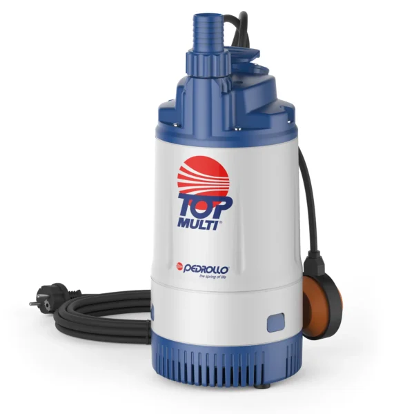 PEDROLLO - Elettropompa Sommergibile Multigirante TOP MULTI 2 | 0,75 HP | Acqua Pulita | Pozzo e Cisterna | IP68