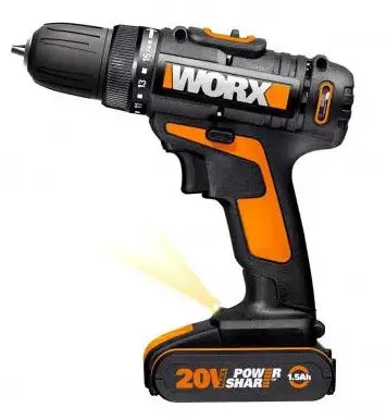 WORX WX101 – 20V Akku-Bohrschrauber | 2 Akkus + Tasche