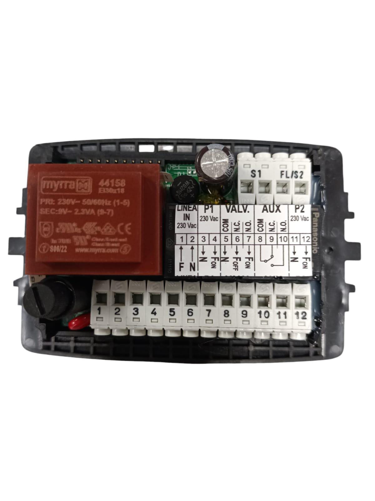 MAXIFLAME - Centralina da Incasso SLX/T2 | Termocamini e Biomassa | 4 Configurazioni | Sonda Inclusa