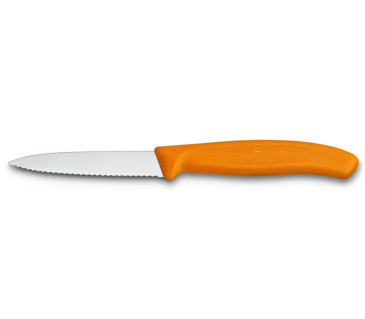 VICTORINOX - Spelucchino Coltello Verdure Swiss Classic | Lama Ondulata 8cm | Lavastoviglie