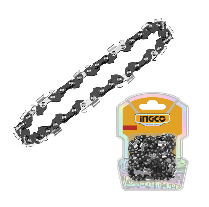 INGCO Chaîne de rechange mini tronçonneuse électrique 6" | Pas 1/4" | 38 maillons | Pour CGSLI2068